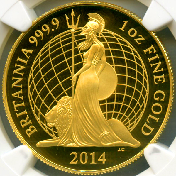 イギリス ブリタニア 2014年 金貨6枚セット NGC PF69UCAM～PF70UCAM | ARK NUMISMATICS